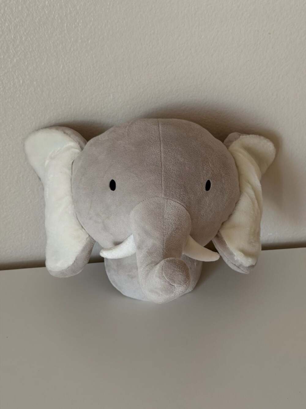 Ever & Ever Plush Elephant Wall Decor